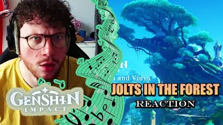 First Time Hearing "JOLTS IN THE FOREST" | Genshin Impact OST REACTION