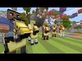 Minecraft Xbox - HORSE RACE! - Apple Orchard Downs