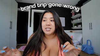 brand trip gone wrong + summer day in my life!!