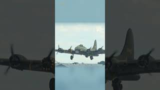 Boeing B-17 Flying Fortress take off Boeing B-17 Flying Fortress take off
