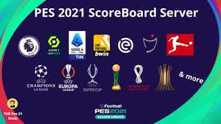 PES 2021 ScoreBoard Server