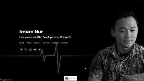 Web Portfolio (UAS Web Programing)