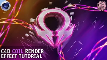 Tutorial: C4D Coil Text Effect by Qehzy