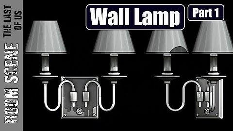 BLENDER: WALL LAMP (PART 1: MODELING)