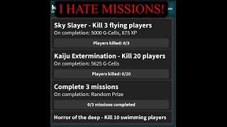Pov You Hate Missions Kaiju Universe Roblox