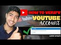 Verify youtube channel  how to verify your youtube account easily   youtube channel verification