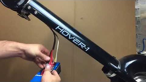 HOVER-1 XLS BATTERY INSTALLATION