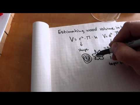 Video: How To Calculate The Volume Of A Tree