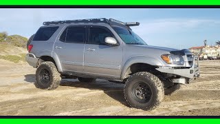 Lifted Sequoia on 35's // In Depth Walk Around