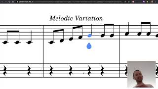Melodic Variation - FLAT IO Notation
