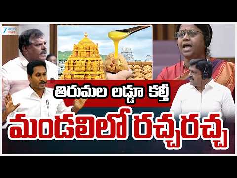 TDP vs YCP | Minister Atchannaidu | Minister Anitha | AP Legislative Council | తిరుమల లడ్డూ కల్తీ.. - ZEE24TELUGUNEWS