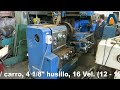 Vídeo: trp-688 Torno paralelo universal, 30"/42" x 130", marca Mazak Heavy Duty