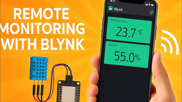ESP8266 + Blynk + DHT11 | Real-Time Temperature & Humidity Monitor Tutorial (IoT Project)