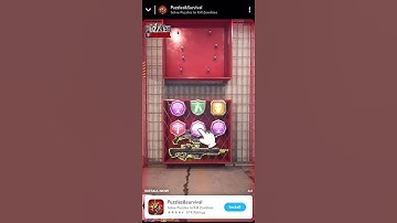 Shooting Range Puzzles and Survival Mobile Gaming Ad