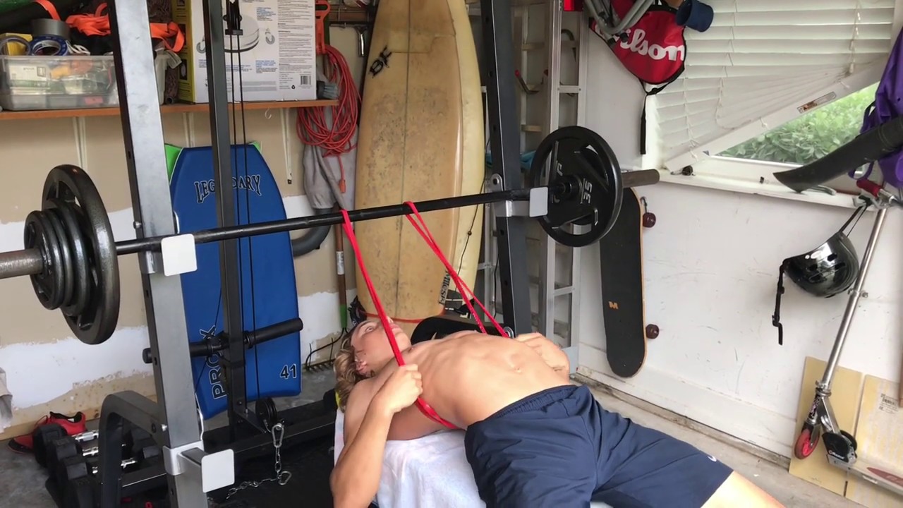 How to get a stronger bench press with resistance bands