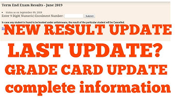 IGNOU NEW UPDATE JUNE EXAM RESULT 2019 14TH UPDATE GRADE CARD UPDATE COMPLETE INFORMATION
