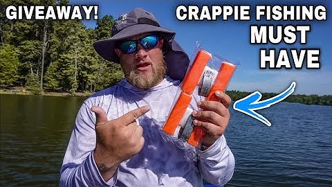 A MUST HAVE For CRAPPIE Fishing‼️ Catch MORE CRAPPIE‼️ GIVEAWAY HERE‼️