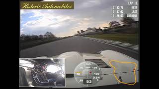 Flat out around Goodwood in the Pre'63 E-type