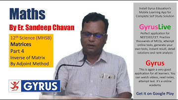 Matrice, Part 4, Inverse by Adjoint Method