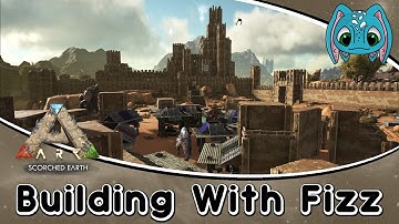 ARK: Scorched Earth Building w/ Fizz :: Small Market Build part 8