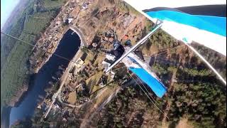 🇨🇿  Hang gliding car tow REEL 👀