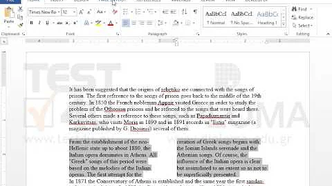 Display a line between columns on the paragraph formatted in two column layout.