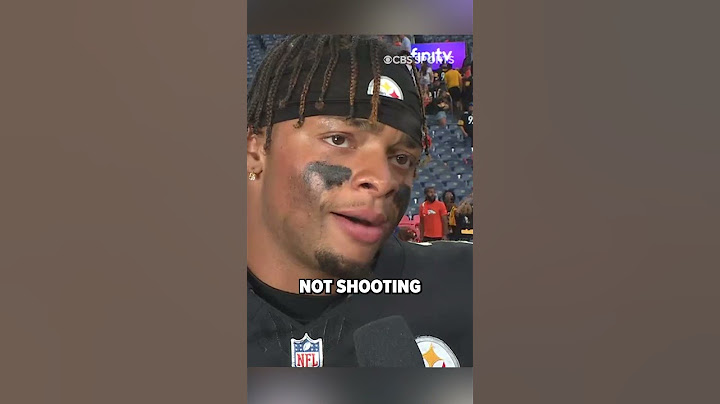 Justin Fields shares his thoughts after a 2-0 start as the Steelers’ starting QB #shorts