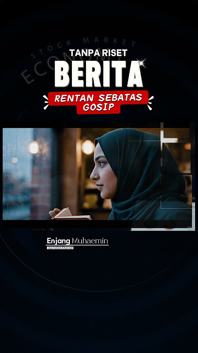 Tanpa Riset, Berita Rentan Sebatas Gosip. #beritabukangosip #risetjurnalistik #wartawan #shorts