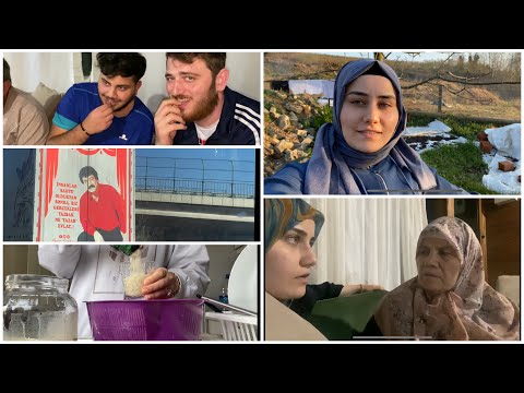 KÖYDEYİZ | BABANNEMİN DIŞARI ÇIKMA YASAĞINA TEPKİSİ | UZUN SÜRE BURADAYIZ | 2 GÜNLÜK VLOG