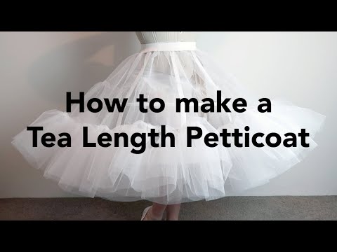 Video: Hoe maak je een petticoat (met afbeeldingen)