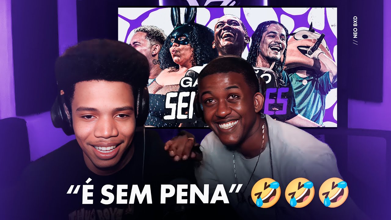 (IMPOSSÍVEL NÃO RIR) NEO E JHONY REAGEM À BATALHA DO TANQUE É INCANCELÁVEL 🤣🤣