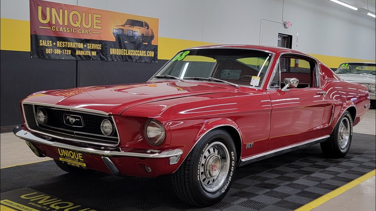 FORD Mustang GT Fastback 1968 Vert de la série WOODWARD DREAM