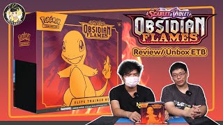 [NutCardUnbox] Review/ Unbox Obsidian Flames ETB (Pokemon TCG ภาษาอังกฤษ)