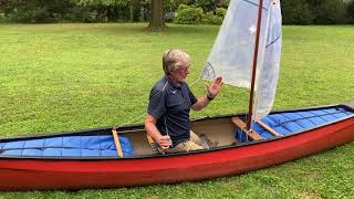 Sailing Rig HowTo with a Lotus Dandy or Mohawk Odyssey Canoe