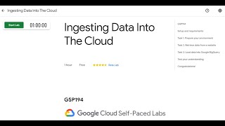 Ingesting Data Into The Cloud #googlecloud #cloudready #gcloud #gcp