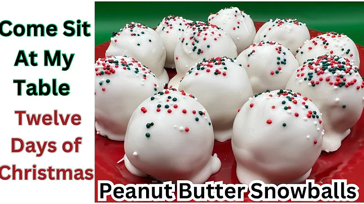 Peanut Butter Snowballs-￼ Twelve Days of Christmas Day #1
