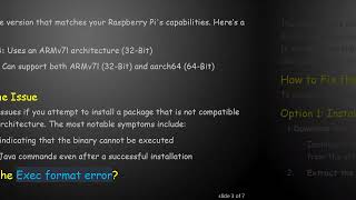 Resolving the Exec format error When Installing JDK 16 on Raspberry Pi