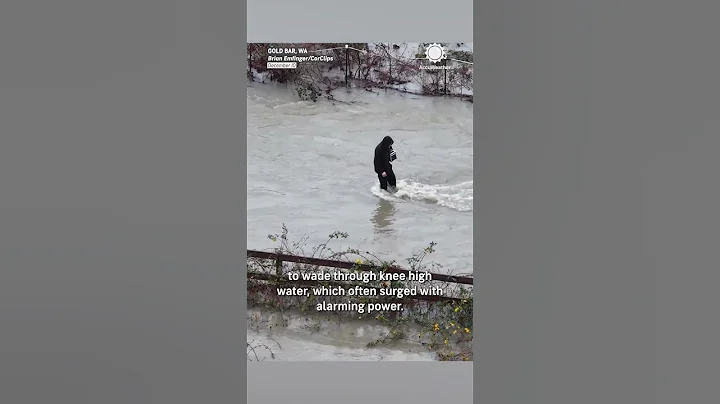 Shocking Drone Footage Shows Record Flooding