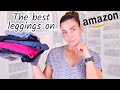 TOP 3 leggings seamless + non seamless | AMAZON Aoxjox