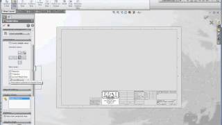 Explode Assembly Drawing, Part 2, Inserting Assembly into Drawing