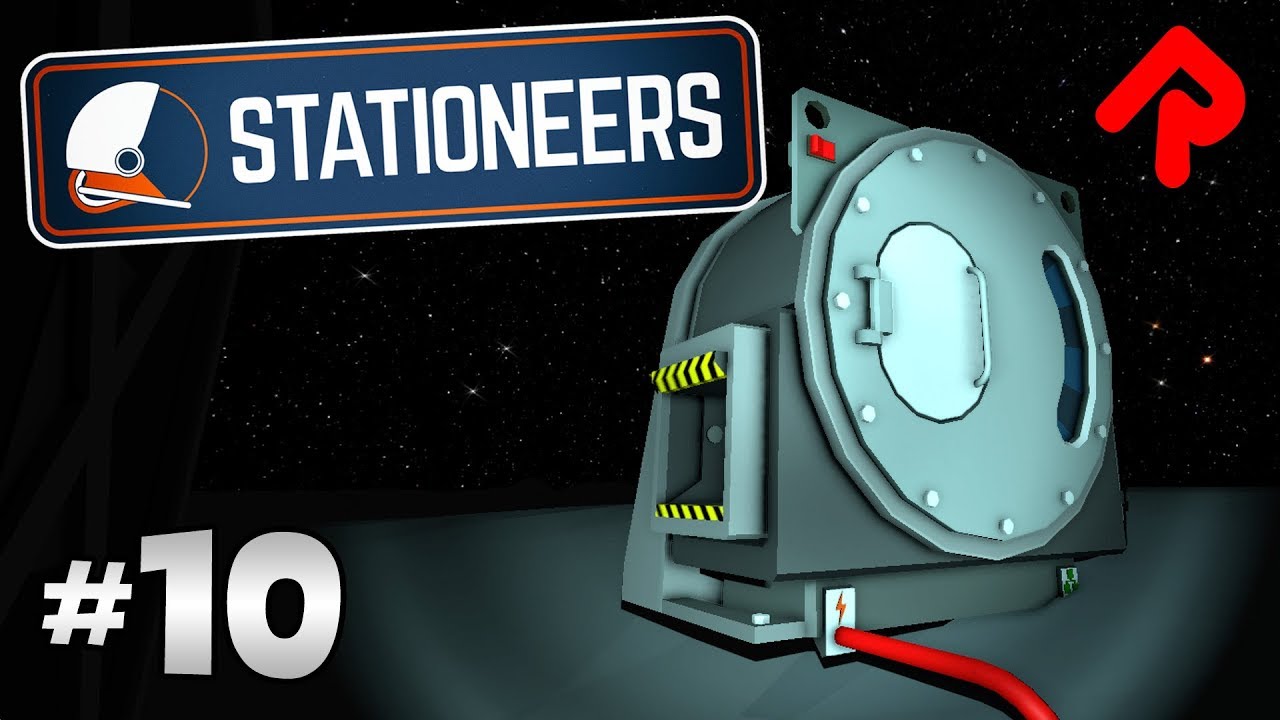 Using Centrifuge to Reclaim Ore | Let's play Stationeers gameplay ep 10 (PC alpha)
