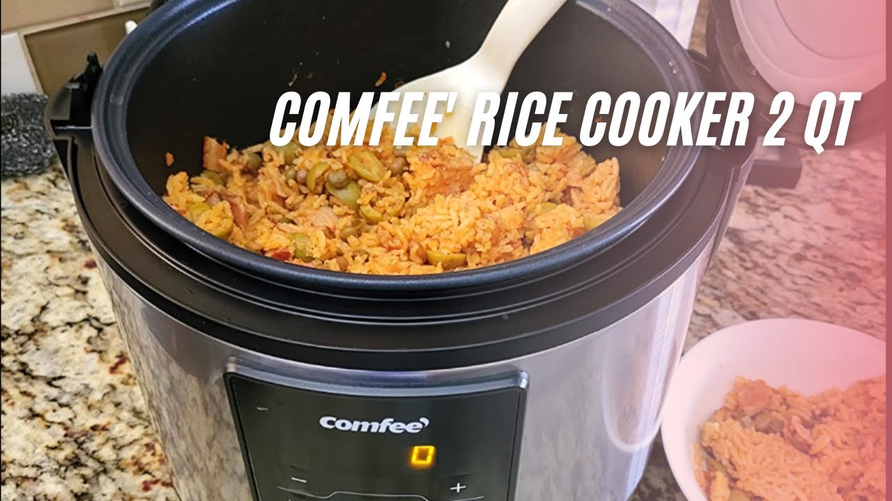COMFEE' Rice Cooker, 6-in-1 Stainless Steel Multi Cooker, Slow