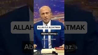 Yaşar Nuri Öztürk, Allah ile aldatmanın Maun suresinde nasıl deşifre edildiğini anlatıyor.