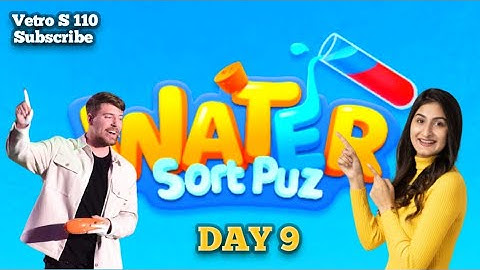 Water sort puz game day 09 Vetro S 110 is live!