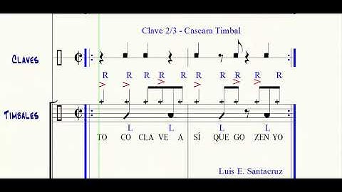 CLAVE 2/3 - CASCARA TIMBAL