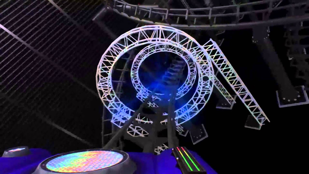 [NL²] Rock 'n' Roller Coaster Onride lighton YouTube