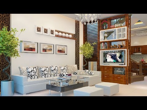 Những mẫu thiết kế phòng khách đẹp năm 2018