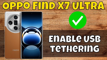 Oppo Find X7 Ultra USB Tethering || How to setup USB tethering || Enable USB tethering