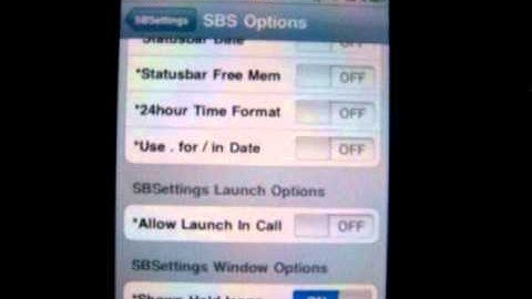 Change Settings with a Swipe with SBSettings!