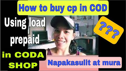 HOW TO BUY CP USING LOAD PREPAID in CODASHOP #codmobile